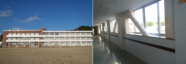 本郷小学校校舎・給食講堂耐震補強工事